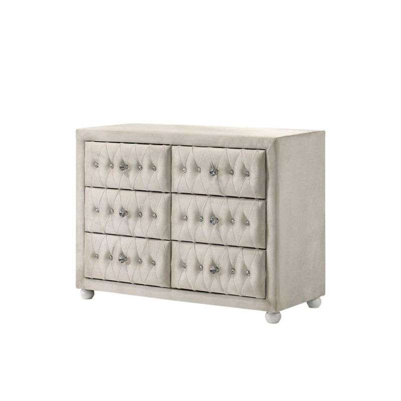 Commode 6 tiroirs Hysley