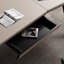 Bureau simple avec surface en cuir pour un usage domestique-1595563685