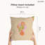 Coussin décoratif géométrique intérieur / extérieur en polyester