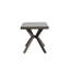 Table en aluminium coulé