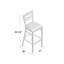 Tabouret de bar 31 po Lomonaco-33495605-94654447-102374758