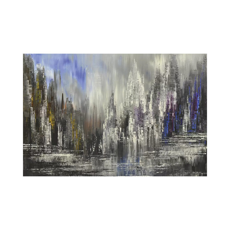 Beyond The City by Tatiana Iliina - No Frame Gallery-Wrapped Canvas Giclée on Canvas, 30.48cm H x 45.72cm W