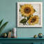 Sunflower Summer II - peinture sur toile encadrée-472149006-472149007