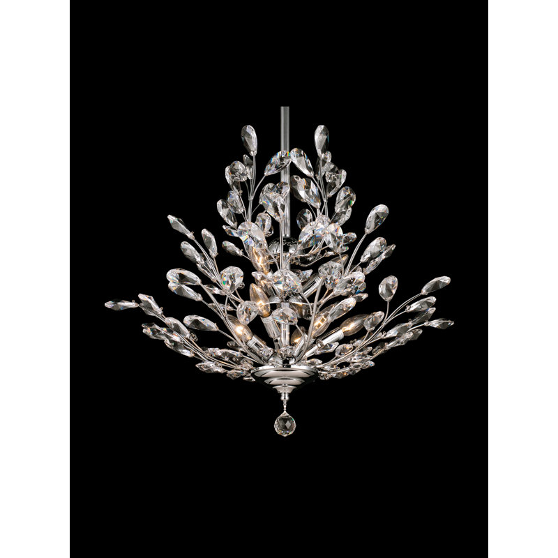 Lustre à niveaux 9 lumières façon bougie style bougie Ligon