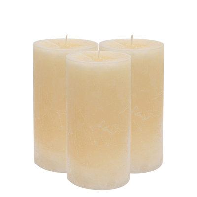 Vanilla Scented Pillar Candle