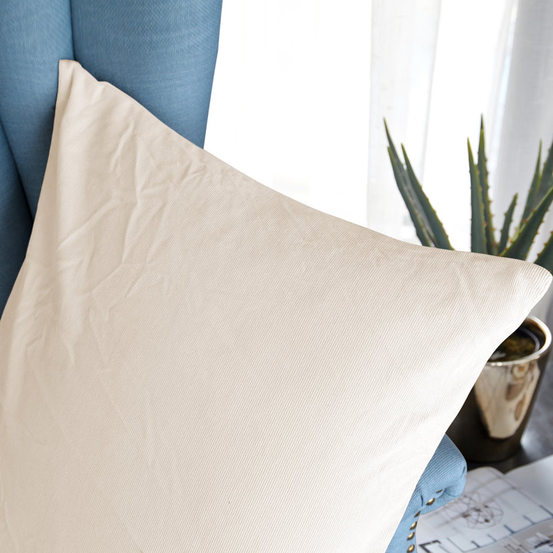 Square Cushion Cover, 50.8cm x 50.8cm, Angora