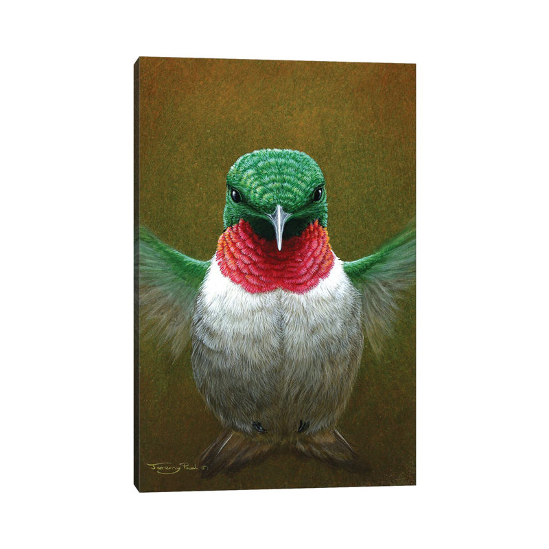 Hummingbird by Jeremy Paul - Wrapped Canvas Gallery-Wrapped Canvas Giclée, 66.04 cm H x 45.72 cm W