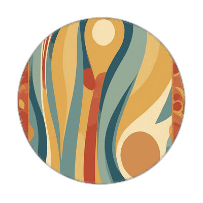Groovy Curl Indoor And Outdoor Area Rug