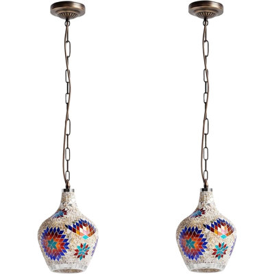 1 - Light Brass Pendant