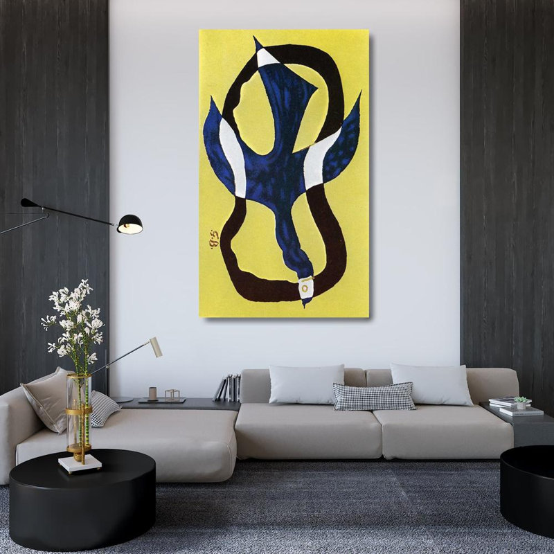 Oiseau Traversant Le Nuage, 1957, H 24 po x l 14 po