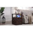 Deiren 2-Drawer Manufactured Wood Nightstands with Storage and Built-in Outlets-936906302-934842401