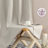 Grommet Room Darkening Linen Textured Curtain-607110997-607110992