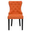 PU Leather Dining Chairs with Pull Ring-140148494