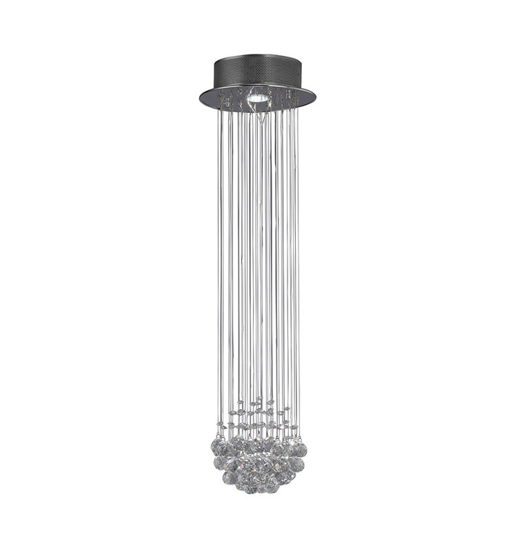 1 - Light Crystal Chandelier
