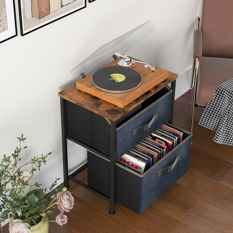 2 - Drawer End Table Set