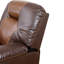 Ensemble de salon inclinable en similicuir Lonsdale