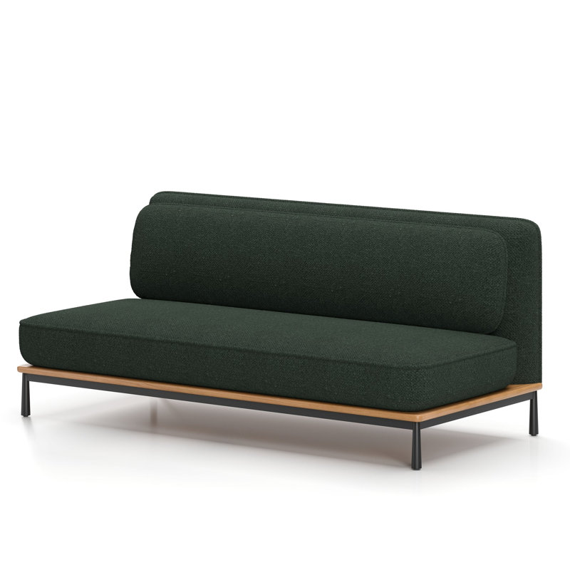 Canapé Arc, Wool Roll H3219-7A, Chêne naturel
