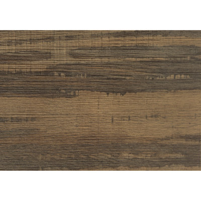 2 tables d'appoint pour chambre à coucher - Stratifié brun et métal, 47 cm de long, plateau à bords surélevés, style moderne, noir, pour salon.