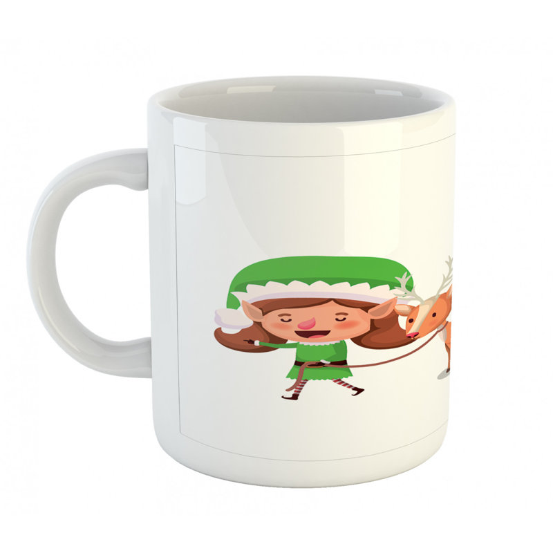 Grande tasse à café elf