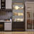 71'' Tall Wine Cabinets With Tri-Color Sensor Light-1512054590