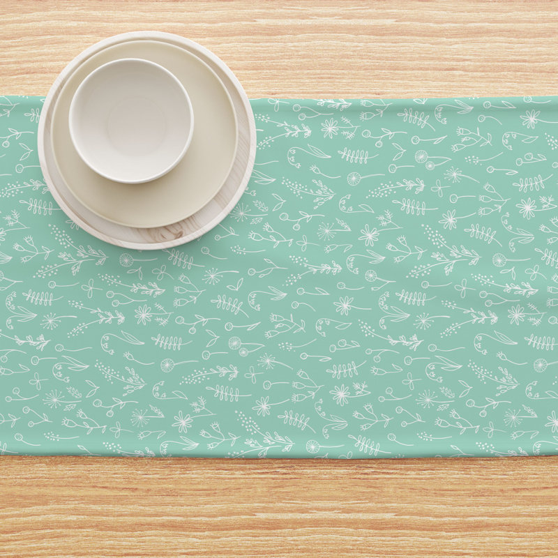 Taasi Rectangular Cotton Twill Table Runner