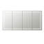 AQUADOM Signature Royale 72"x36"x5", LED Medicine Cabinet with Defogger, Electrical Outlets, Digital Clock, Dimmer, Adjustable LED 3X Magnifying Mirror