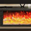 Meuble télé avec flamme électronique