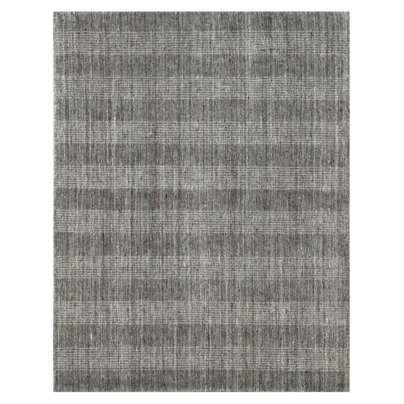 Brackettville Plaid Indoor Rug, Rectangle 5' x 8'