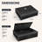 KAER Portable Biometric Handgun Safe with Digital Keypad, Backup Keys & Security Cable