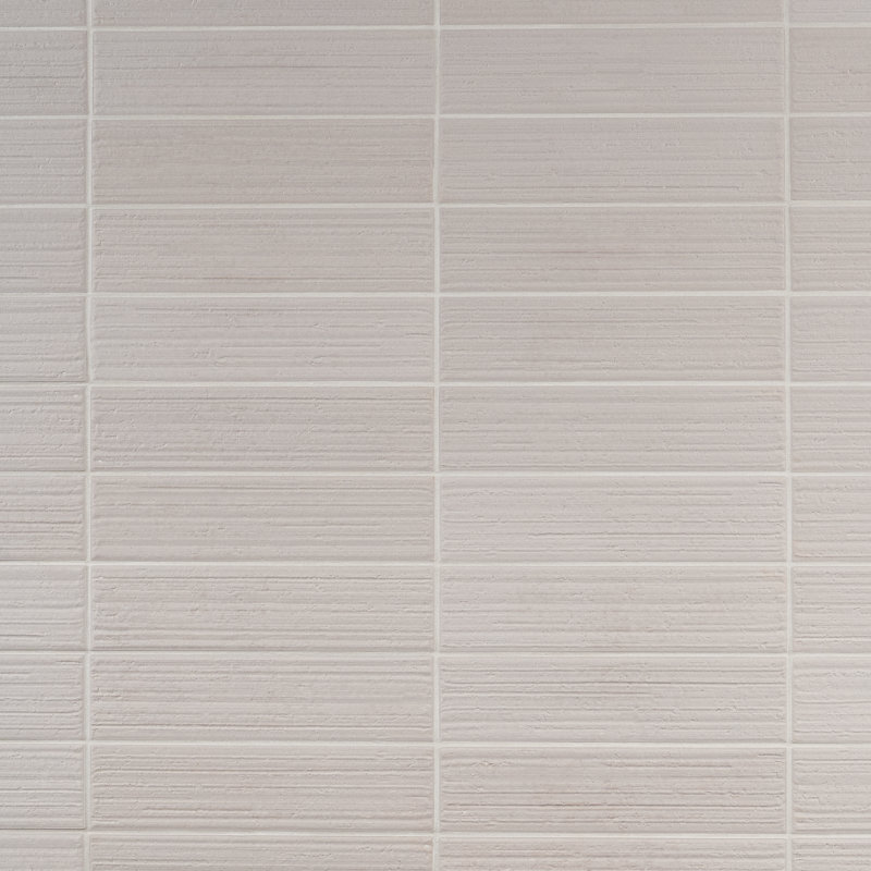 Barlow 3" x 10" Ceramic Subway Tile Wall Tile, Silver Gray