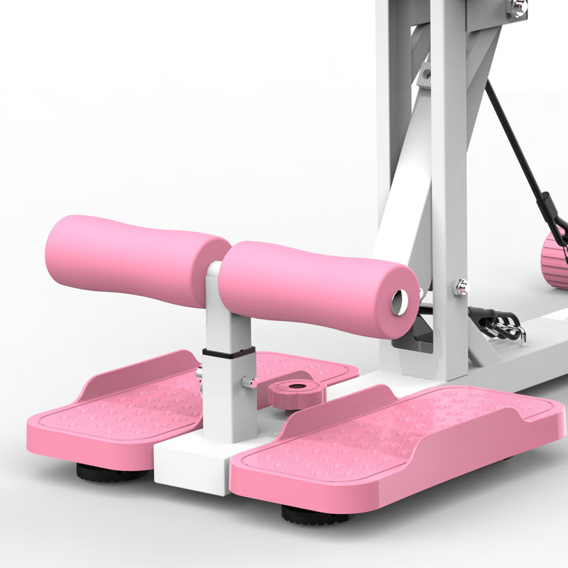 Machine à squat profonde pour la maison-glutes Machine d'entraînement avec bandes de résistance