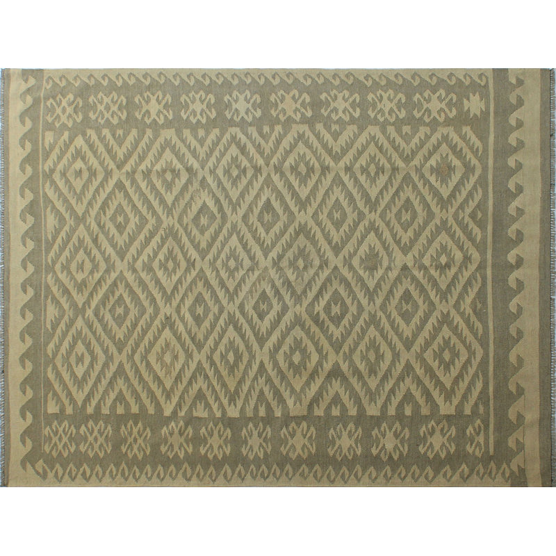 Benge Wool Geometric Indoor Rug