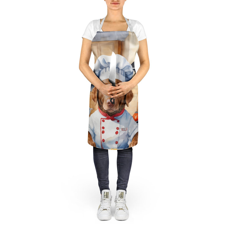 No Pattern Bib Apron