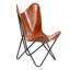 Fauteuil ergonomique moderne en cuir de buffle l 31,5 po x H 34,5 po Modern-2015867373-2113348758