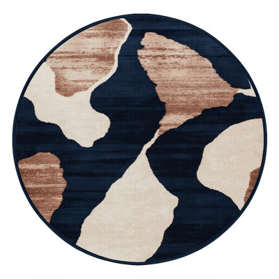 Tapis gris aquarelle lavable à la machine