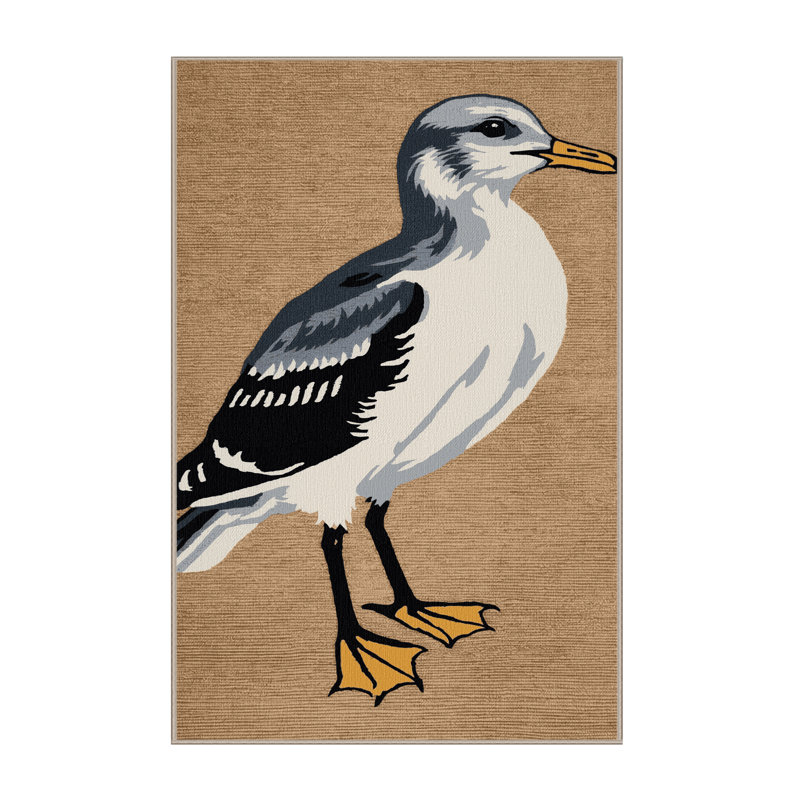  Tapis lavable à pattes noires Kittiwake, Tapis de couloir 2 pi x 5 pi