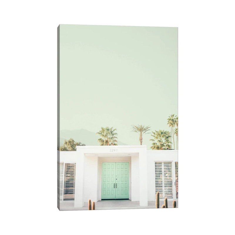 Mint Palm Springs - Wrapped Canvas Print, 66.04 cm H x 45.72 cm W x 3.175 cm D