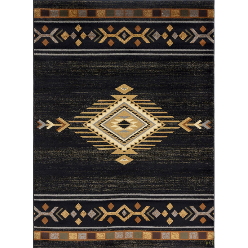Tribes  2 Ft. 7 In. X 7 Ft. 3 In. Southwest Area Rug, Runner 2'7" x 7'3"