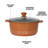 Laria 8 - Piece Non-Stick Aluminium Cookware Set - Induction Ready-93721122
