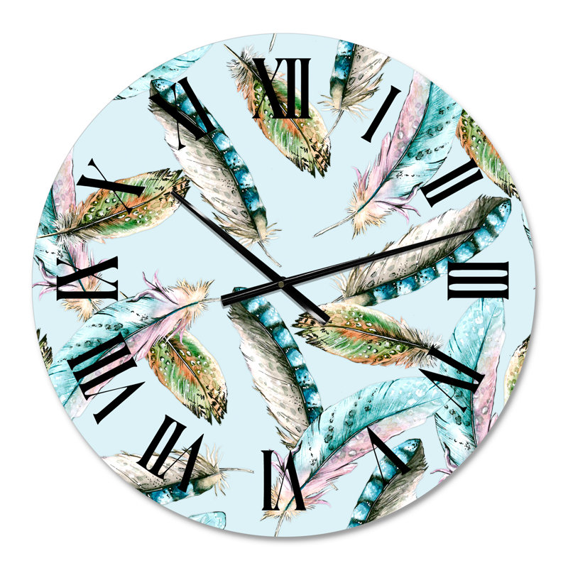 Horloge murale bohème et éclectique, Petit