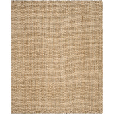 Tapis à motif géométrique en jute naturel touffeté à la main Carolene de Erroll Pollux