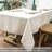 Cooledge Rectangle Solid Linen Textured Tablecloth-1792284530
