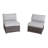 Khaleeqa Fully Assembled 4 - Person Seating Group with Cushions