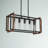 5 - Light Kitchen Island Square / Rectangle Chandelier