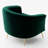 Lucciano Velvet Barrel Chair-1742817054