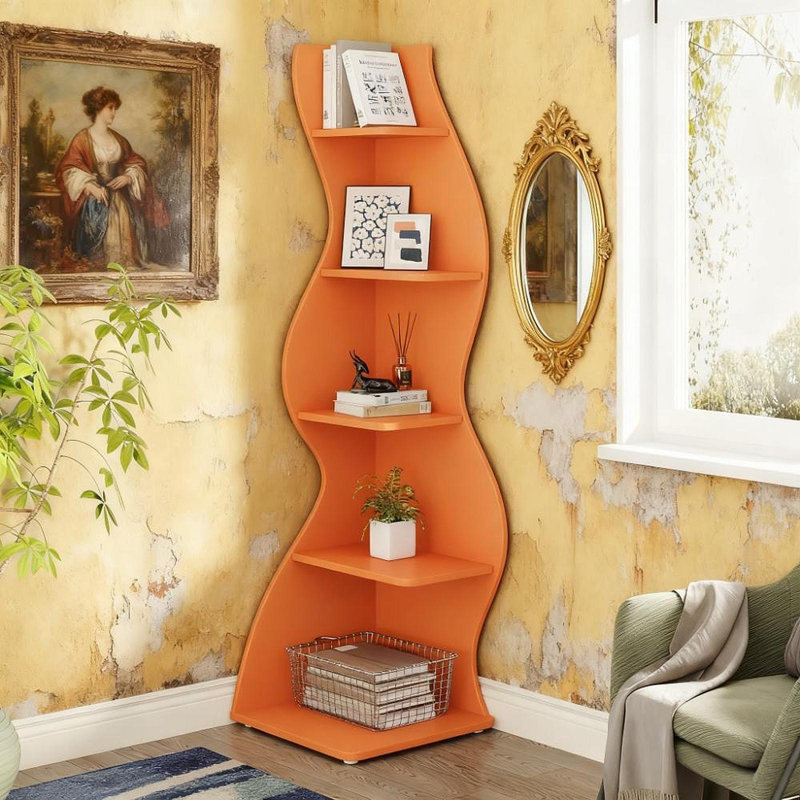 Support pour plante à 5 niveaux, Orange