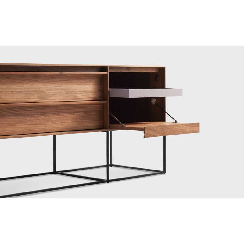 Rule 58'' Console Table, Walnut