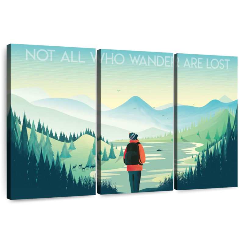 Alvord Not All Who Wander, 36" H x 57" W
