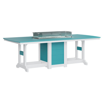 Berlin Gardens Garden Classic 96″ Fire Pit Bar Table
