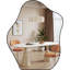 Miroir mural Sunee